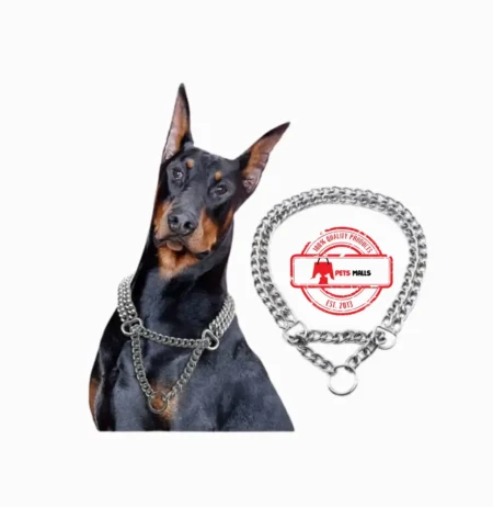 CHROME CSP Choke / Chain Dog Collar