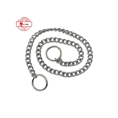 CHROME CSP Choke / Chain Dog Collar