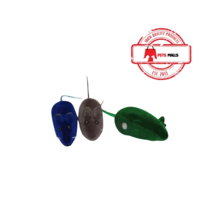 Black Mouse With Bell ( 3 Pcs)