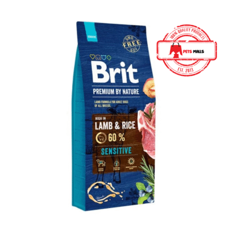 Brit Premium by Nature Sensitive Lamb And Rice Formula For Adult Dogs