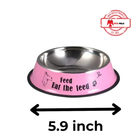 Colored Stainless Steel Pet Bowl for Pets Extra Small