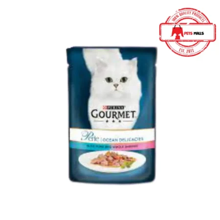 GOURMET PERLE SALMON MINI FILLETS IN GRAVY