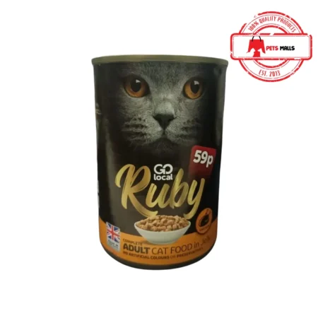 Go Local Ruby Adult Wet Cat Food Can 400 Gram
