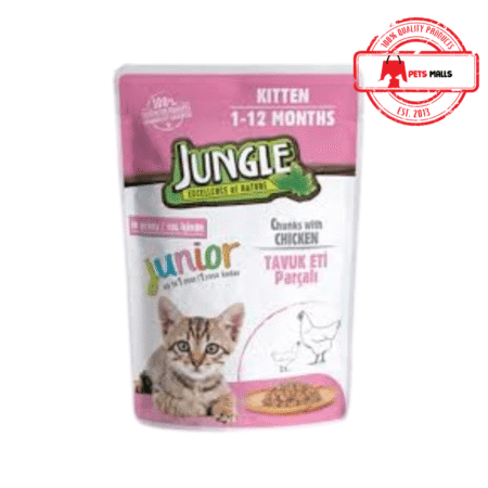 Jungle Kitten Food With Chicken