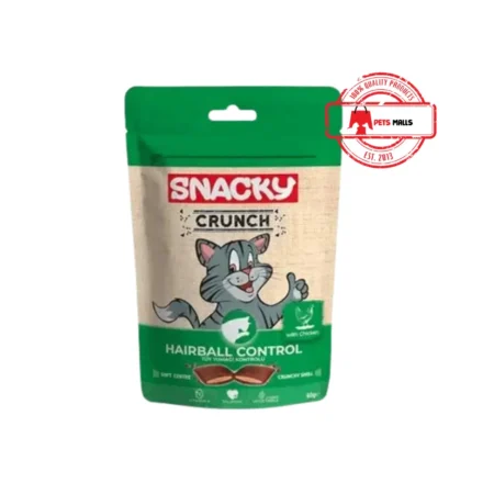 Jungle Snacky Crunch Hairball Control Cat Treat With Chicken