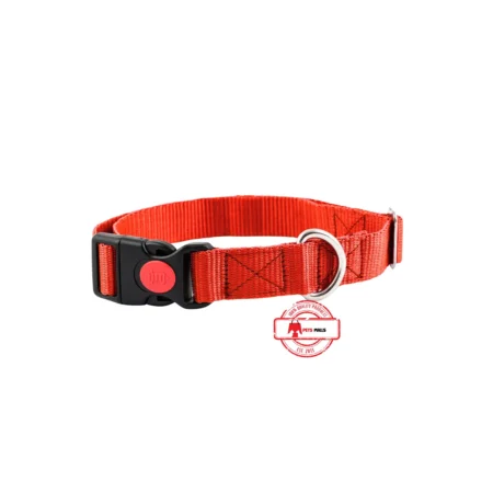Nylon Dog Collar With Plastic Clip Lock