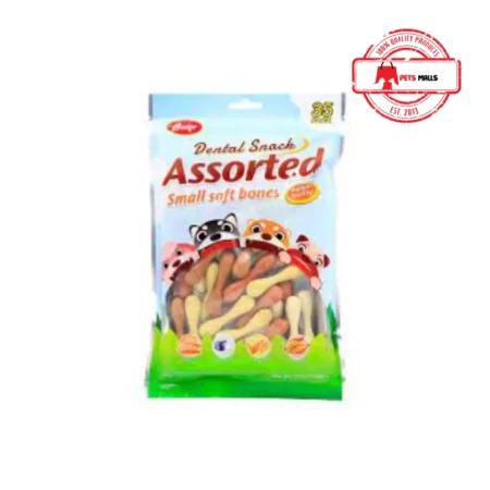 MULTI MINI DENTAL SOFT SMALL BONE BAG FOR DOGS