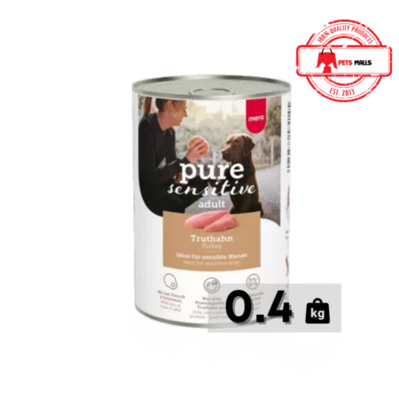 Mera Pure Sensitive Turkey Adult Wet Cat Food – 400 Gram
