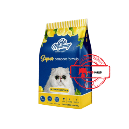 PETSMOMMY Premium Cat Litter Lemon Scented