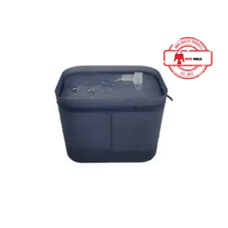 Pet Feeder and Water Fountain – Black