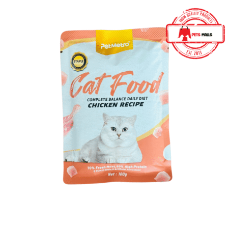 Pet Metro Adult Cat Food Pouches 100 Gram