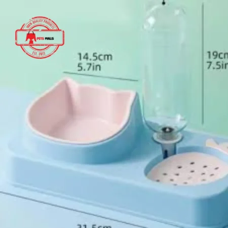 Pets Food and Water Dispenser (Design B)