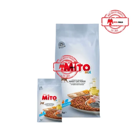 Premium Mito Mix Cat Food in Chicken n Fish – 1 KG