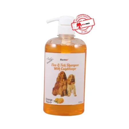 Remu Flea n Tick Shampoo with Conditioner Orrange