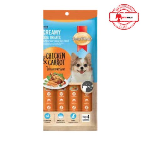 SmartHeart Lickable Creamy Dog Treat – 60 Gram