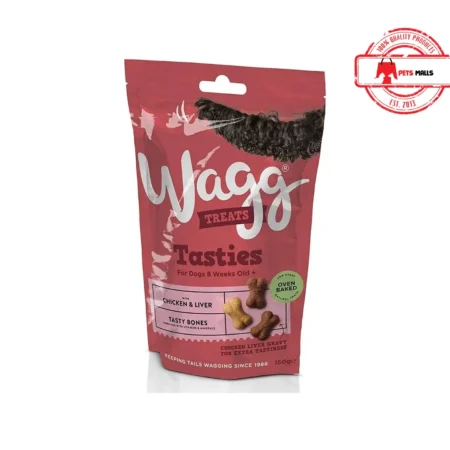 Wagg Dog Treats Tasty Bones WITH CHICKEN and LIVER