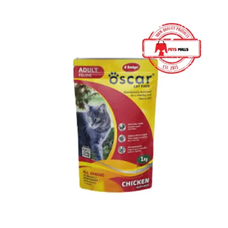 dAmigo Oscar Adult Dry Cat Food – 1 KG