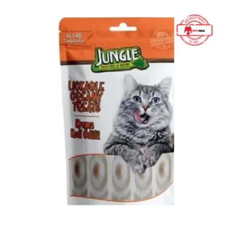Jungle Creamy Lickable Treats For Cat – Tuna Shrimp